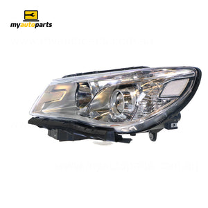 Chrome Head Lamp Passenger Side Certified suits Holden Commodore VF 5/2013 to 9/2015