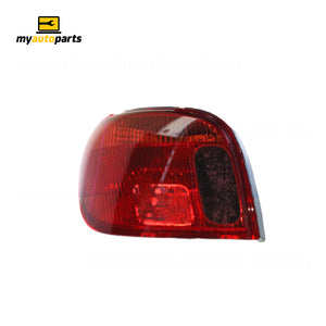 Tail Lamp Passenger Side Genuine Suits Toyota Echo NCP10R/NCP13R 2002 to 2005
