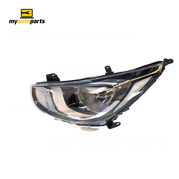 Head Lamp Passenger Side Certified Suits Hyundai Accent RB 2011 to 2013