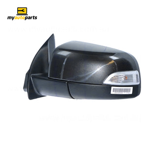 Black Door Mirror Electric With Indicator Passenger Side Genuine Suits Ford Ranger Wildtrak PXII 7/2015 to 9/2018