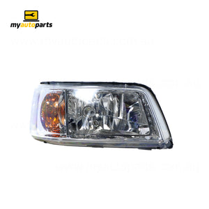 Halogen Electric Adjust Head Lamp Drivers Side OES Suits Volkswagen Transporter T5 2004 to 2015