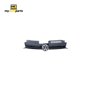Black Grille Genuine Suits Volkswagen Golf MK 6 2009 to 2013