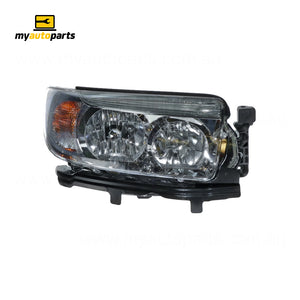 Head Lamp Driver Side Genuine suits Subaru Forester SG 7/2005 to 2/2008