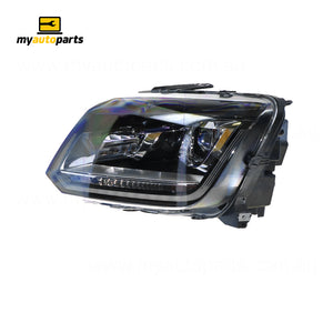 Head Lamp Passenger Side Genuine Suits Volkswagen Amarok Highline/Ultimate 2H 11/2016 On