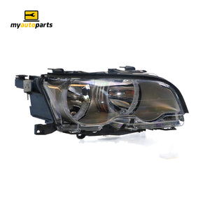 Head Lamp Drivers Side Certified Suits BMW 3 Series E46 Coupe 2001 to 2003