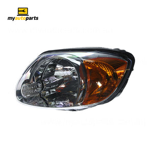Head Lamp Passenger Side Certified Suits Hyundai Accent GL LC 5/2003 to 7/2003