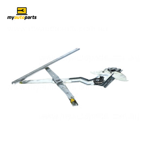 Manual Front Door Window Regulator Drivers Side Aftermarket Suits Mitsubishi Triton MK 1996 to 2006