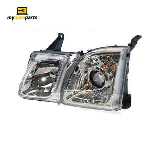 Head Lamp Passenger Side Genuine Suits Lexus LX UZJ100R 2002 to 2005