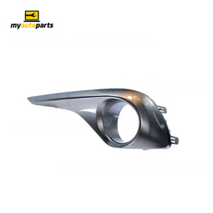 Front Bar Grille With Fog Light Mount Passenger Side Aftermarket Suits Toyota Kluger GSU40R/GSU45R 7/2010 to 12/2013