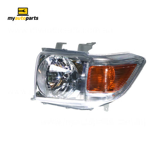 Head Lamp Passenger Side Certified suits Toyota Landcruiser 70 Series 2007 to 2016