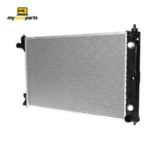 Radiator 35 / 37 mm Plastic Aluminium 665 x 428 x 26 mm Automatic 4.0,5.0L, L Aftermarket Suits Ford Falcon AU 1998 to 2002