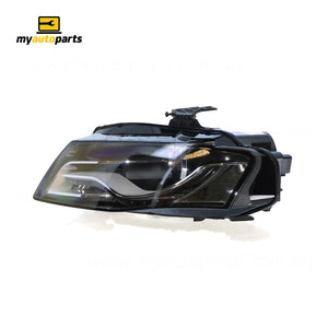 Bi-Xenon Head Lamp Passenger Side Genuine Suits Audi A4 B8 4/2008 to 5/2012