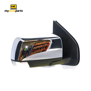 Chrome Door Mirror Drivers Side Genuine suits Isuzu Mu-X & D-Max 2012 to 2017