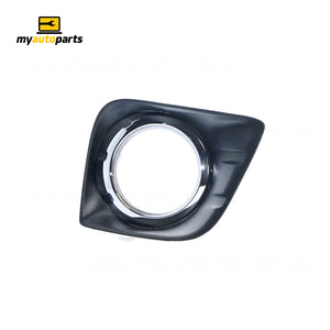 Front Bar Grille With Fog Light Mount Drivers Side Genuine suits Toyota Prado 150 Series 8/2009 to 11/2013