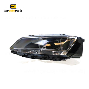 Halogen Manual Adjust Head Lamp Passenger Side Certified Suits Volkswagen Jetta 1B 2011 to 2017