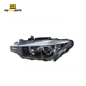 Halogen Head Lamp Passenger Side OES Suits BMW 3 Series F30 Sedan 2012 to 2015