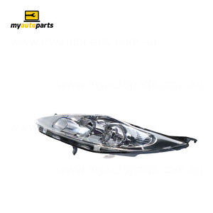 Head Lamp Passenger Side OES Suits Ford Fiesta Zetec/Metal WS 2009 to 2013