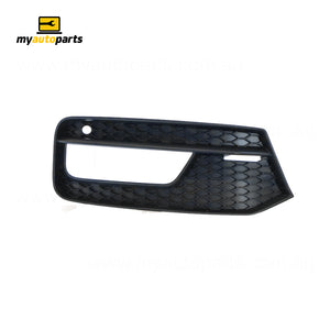 Front Bar Grille With Fog Light Mount Drivers Side Genuine Suits Audi A1 Sport 8X Sportback 2/2015 to 7/2019