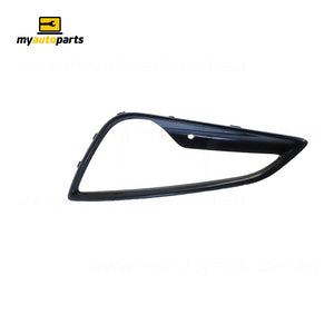 Front Bar Grille With Fog Light Mount Passenger Side Genuine Suits Hyundai i40 VF 9/2011 to 5/2015