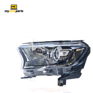 Halogen Head Lamp Passenger Side Certified Suits Ford Everest Trend UA 2015 to 2018