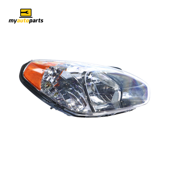 Head Lamp Drivers Side Certified Suits Hyundai Accent MC 2006 to 2009
