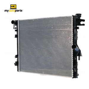 Radiator 38 / 38 mm Plastic Aluminium 558 x 518 x 26 mm Manual/Auto 3.8L L 7L Aftermarket Suits Jeep Wrangler JK 2006 to 2018