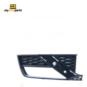 Front Bar Grille Passenger Side Genuine Suits Volkswagen Polo 6R 2015 to 2018
