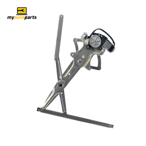 Electric With Motor Front Door Window Regulator Drivers Side Aftermarket suits Mitsubishi Triton