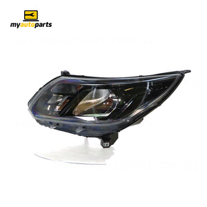 Halogen Head Lamp Passenger Side Genuine suits Holden Colorado RG LS/LT/LX 7/2016 On