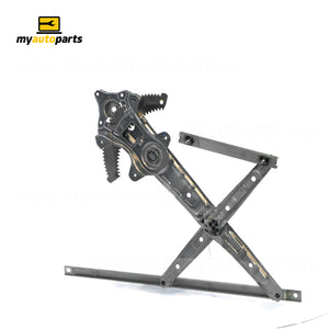 Electric Without Motor Front Door Window Regulator Passenger Side Aftermarket suits Mitsubishi Mirage LA