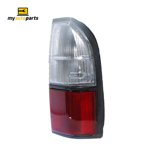 Red/Clear Tail Lamp Drivers Side Aftermarket Suits Toyota Prado 95 Series 1999 to 2002