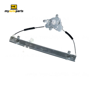 Front Door Window Regulator Passenger Side Aftermarket Suits Hyundai Lantra J2/J3 1995 to 2000
