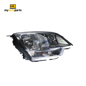 Halogen Manual Adjust Head Lamp Drivers Side Genuine Suits Holden Captiva CG 2006 to 2016