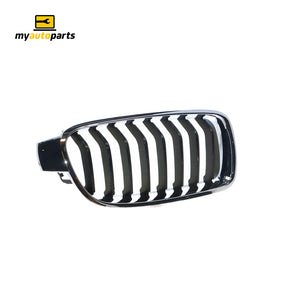 Grille Drivers Side Aftermarket Suits BMW 3 Series F30 2012 to 2015