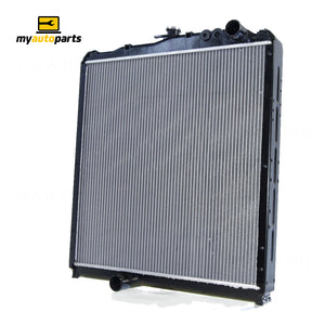 Radiator CT 46 / 46 mm Plastic Aluminium 630 x 608 x 48 mm Manual Aftermarket Suits Mitsubishi Mitsubishi/Fuso Truck FK/FM/FN 2002 to 2021