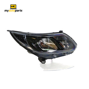 Halogen Head Lamp Driver Side Genuine suits Holden Colorado RG LS/LT/LX 7/2016 On