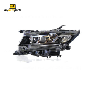 Bi-LED Head Lamp Passenger Side Genuine suits Toyota Prado GDJ150R 2017 On