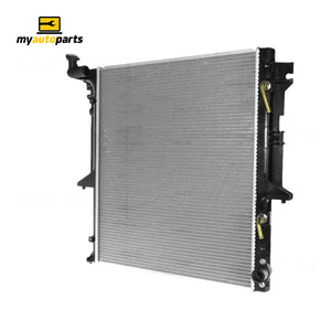 Radiator 35 / 35 mm Plastic Aluminium 525 x 638 x 26 mm Automatic 3.2,3.5L L 4M41,6G74.D456 Aftermarket suits Mitsubishi