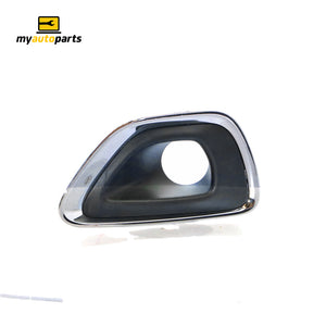 Upper Front Bar Grille With Fog Light Mount Driver Side Genuine Suits Jeep Grand Cherokee WK 7/2013 to 3/2016