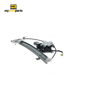 Rear Door Window Regulator Passenger Side Aftermarket suits Ford