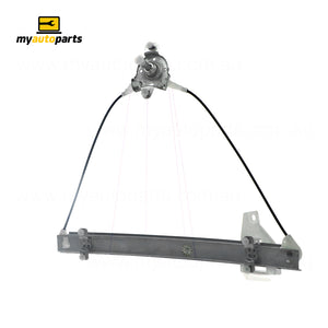 Front Door Window Regulator Drivers Side Aftermarket Suits Hyundai Accent LC 2000 to 2006