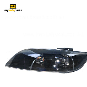 Halogen Head Lamp Passenger Side OES Suits Audi Q7 4L 11/2009 to 9/2015