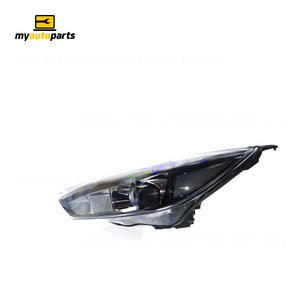 Bi-Xenon Manual Adjust Head Lamp Passenger Side Genuine Suits Ford Focus LZ 2015 to 2018