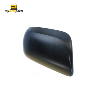 Black Door Mirror Cover Drivers Side Genuine suits Toyota Yaris Hatch 2005 to 2008