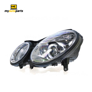 Head Lamp Passenger Side Certified Suits Mercedes-Benz E Class W211 2006 to 2009