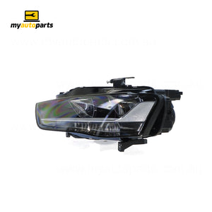 Halogen Head Lamp Passenger Side Certified Suits Audi A4 B8 2012 to 2015