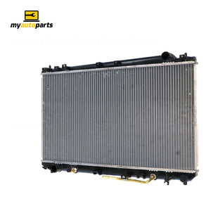 Radiator 34 / 34 mm Plastic Aluminium 400 x 708 x 26 mm Mauto 3.0 L 1MZFE Aftermarket Suits Toyota Avalon MCX10R 2000 to 2003