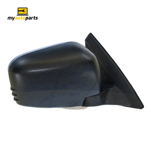 Door Mirror Manual Adjust Drivers Side Aftermarket suits Mitsubishi Triton 2006 to 2015