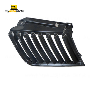 Black Grille Passenger Side Aftermarket suits Mitsubishi Triton ML 2006 to 2009