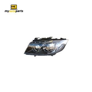 Head Lamp Passenger Side OES  Suits BMW 3 Series E90 2005 to 2008
